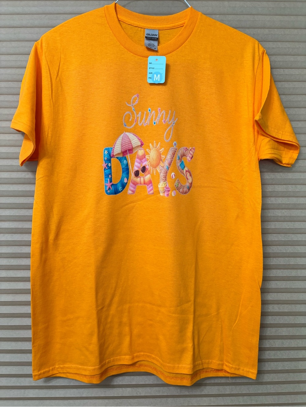 SPECIAL New Sunny Days Graphic Tee - Golden Yellow Size Medium